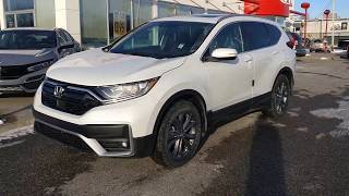 2020 HONDA CRV SPORT CANADA REDESIGN  REVIEW [upl. by Ellinad502]