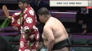 Hatsu 2024 Basho Maezumo Day 3 [upl. by Danila]