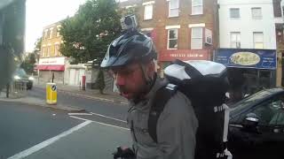 Road Rage Police officer Cyclist VS Motorcyclist [upl. by Anilesor]