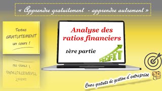 Analyse des ratios financiers 1ère partie [upl. by Douglas]