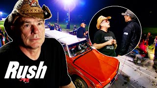 Farmtruck Halts Race Over A TenYear Debt Feud  Street Outlaws [upl. by Kory]