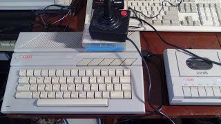 Vlog Atari 65 XE  magnetofon XC12 [upl. by Letnwahs]