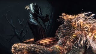 Bloodborne Laurence The First Vicar Cutscene [upl. by Jarin425]