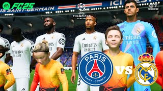 FC25 Paris Saint Germain vs Real Madrid champions league [upl. by Ennael551]