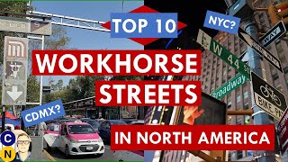 10 Busiest Streets in North America Streets in the US Canada and Mexico That Carry the Most People [upl. by Roydd874]