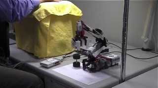 autdBCI and robot control winner project of The BCI Annual Research Award 2014 [upl. by Nudnarb]