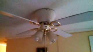 Harbor Breeze Cheshire 42quot hugger ceiling fan [upl. by Irtemed]