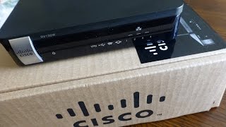 ✅ Cisco RV130W Router Unboxing  Is this a metal case [upl. by Aneloj]