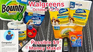 Walgreens Couponing October 1319 lot of 90 Clearance finishing monthly spend booster [upl. by Wilkens432]