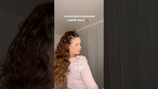 Wavy hair hairstyle 330 capellimossi wavyhairstyle hairtok hairtutorial [upl. by Nonie454]