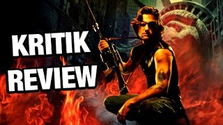 DIE KLAPPERSCHLANGE aka ESCAPE FROM NEW YORK Kritik Review [upl. by Eeb]