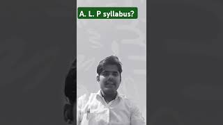 ALP syllabusmotivational song 1295 [upl. by Loy702]