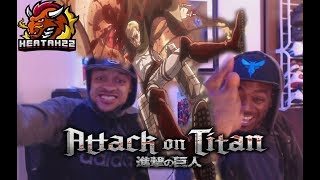 AOT Season 2 Episode 11 Reaction Erwins A LEGEND [upl. by Idnek]