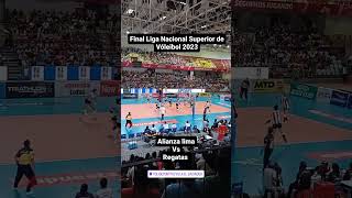 VOLEY EN VIVO ALIANZA LIMA VS REGATAS  FINAL LIGA NACIONAL DE voleibol [upl. by Fletch]