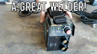 Chicago Electric 80 Amp Inverter Arc Welder Review [upl. by Accisej]