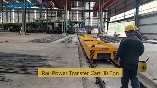 Rail Power Transfer Cart 30 Ton [upl. by Bautista544]