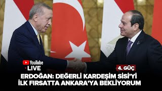 Erdoğanın Mısır Ziyareti Katil Sisi gitti Değerli Kardeşim Sisi Geldi  4 Güç  A Ekber Mete [upl. by Natalya]