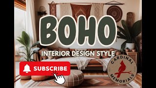 Boho Style Home Interior Design [upl. by Laban253]