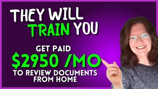 NO EXPERIENCE NEEDED amp 2 SHIFTS AVAILABLE  Entry Level Work From Home Job Reviewing Documents [upl. by Betti381]