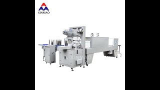 Automatic PE Film Wrapping Machine For Beverage Bottle Packaging [upl. by Poler134]