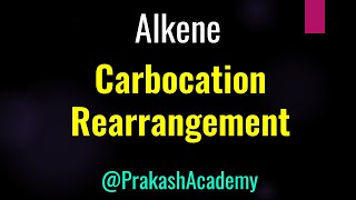 Carbocation Rearrangement I Dehydration of primary Alcohol [upl. by Eremaj]