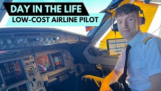 Day In The Life Of A LowCost Airline Pilot [upl. by Ondrej393]