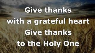 Give Thanks with a grateful heart Instrumental [upl. by Neyrb]