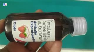 Asthalin Expectorant Plus  Levosalbutamol Ambroxol Hydrochloride and Guaiphenesin Syrup Uses Dosage [upl. by Linus]