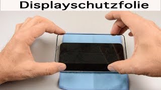 Displayschutzfolie am iPhone 11 Pro Max anbringen Panzerglas Schutzfolie iPhone 11 [upl. by Nellek]