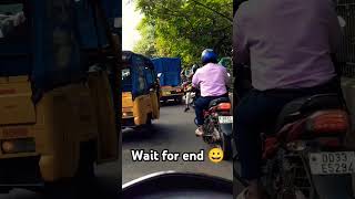 Wait for end😀 ll shorts comedy memes 😍 automobile motovlogar 😁 rider funny 🤣 follow support [upl. by Sang405]