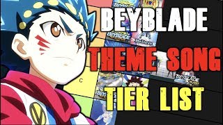 Beyblade Burst Theme Song TIER LIST [upl. by Inimak958]