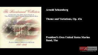 Arnold Schoenberg Theme and Variations Op 43a [upl. by Rhodes]