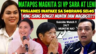 VP SARA MATAPOS MAKIPAGKITA KAY LENI si TRILLANES INATAKI sa SOBRANG SELOSYUNG isa MUNTIK MÀGBÍGTÍ [upl. by Elvin]