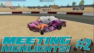 Online BeamNG Banger Racing Meeting Highlights 2 Discord Links In Description [upl. by Cayla]