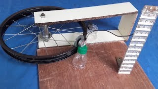 How to produce Free energy using cycle wheel and broken magnets [upl. by Izak]