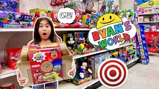 6 year old Savannah Finds ALL THE RYANS WORLD TOYS AT TARGET [upl. by Attenod]