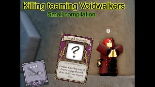 Killing Teaming Voidwalkers  Deepwoken [upl. by Ellerahs]