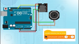 Como usar DFPlayer mini  Arduino en Mblock [upl. by Hakym]