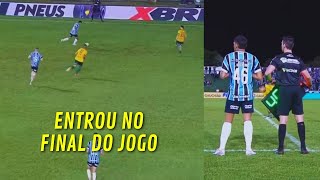 ESTREIA DE ZÉ GUILHERME NO PROFISSIONAL DO GRÊMIO [upl. by Sheedy]