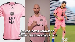 2324 Inter Miami CF Lionel Messi quot2gethernessquot Kit Review [upl. by Warfore]