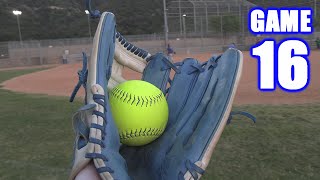 MY BEST CATCH EVER  OnSeason Softball Series  Game 16 [upl. by Stranger]