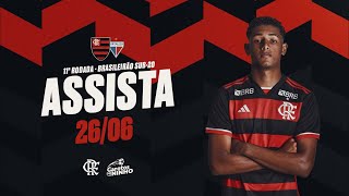 Campeonato Brasileiro Sub20  Flamengo x Fortaleza  AO VIVO  2606 [upl. by Rush]