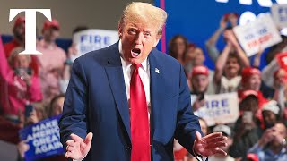 LIVE Donald Trump hosts major MAGA rally in Virginia [upl. by Erej]