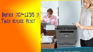 How To Reset Replace Toner Error Message On Brother DCPL2535D Printer [upl. by Yenhpad]