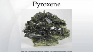 Pyroxene [upl. by Glogau391]