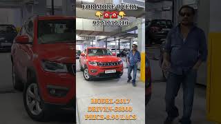 JEEP COMPASS  LONGITUDE VARIENT  2017  RED  MANUAL  ☎️ CALL US  ☎️ 9773737310BabaLuxuryCar [upl. by Killoran]