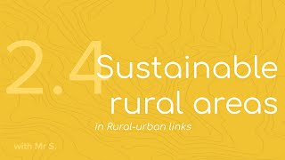 Sustainable rural communities FMGL24 [upl. by Yannodrahc]