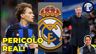 ⚠️ PERICOLO REALE Ancelotti vuole BARELLA a Madrid 😱 [upl. by Ardnuhs]