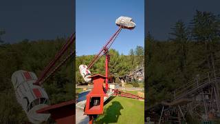 日本から絶滅したレトロな絶叫マシンをアメリカで発見！ Satellite  Knoebels Amusement Resort アメリカ [upl. by Renard720]