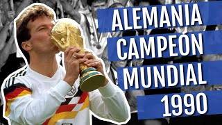 Alemania Campeón en Italia 1990 HD [upl. by Ainoek]